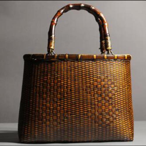 hand bamboo bag