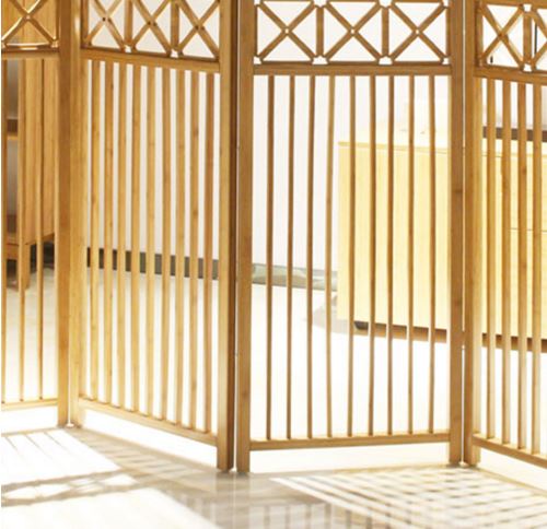 Chinese bamboo screen
