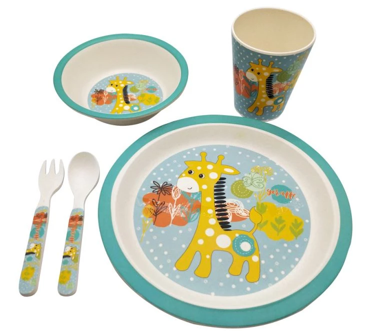 Banbou Fib Kids Dineware Mete