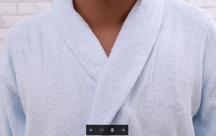 Bamboo Fibre Bath Robe For Adult