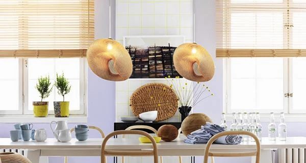 Rattan Hanging Lamp